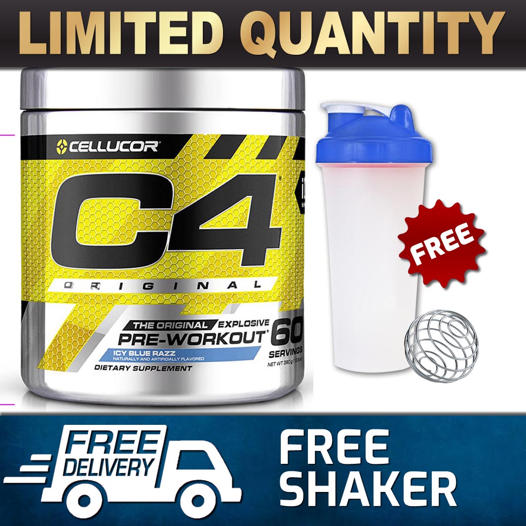 CELLUCOR C4 ID 60 SERVES SERVE PRE WORKOUT C4 ORIGINAL ENERGY CREATINE
